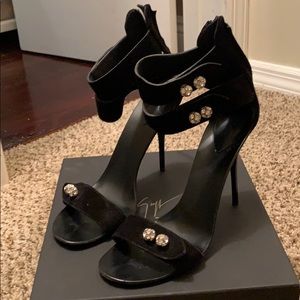 Giuseppe Zanotti Black Sandals